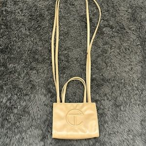 Telfar Mini / Small Shopping Bag - Cream